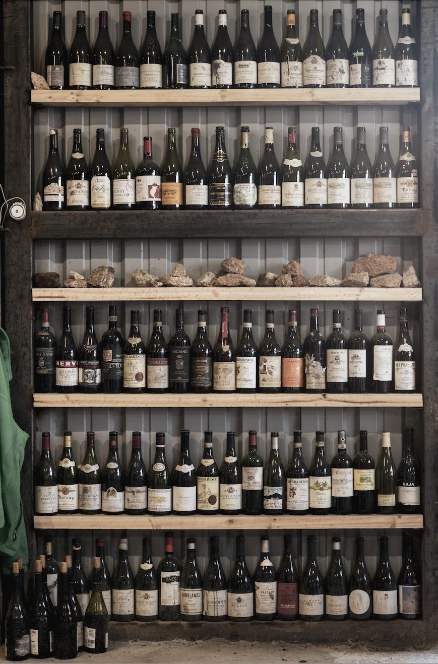 The bottle wall