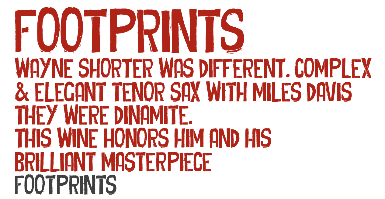 FOOTPRINTS — the story behind the name