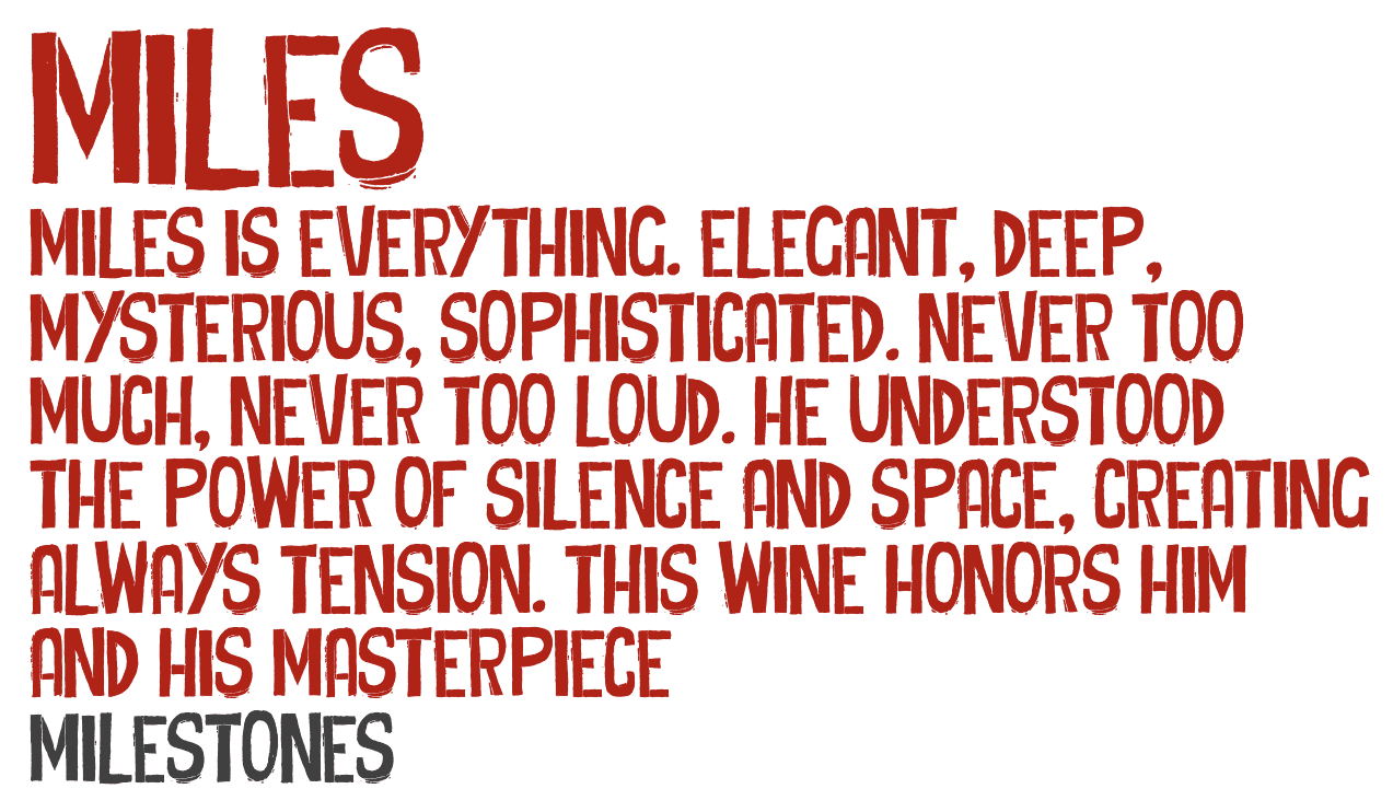MILES — the story behind the name